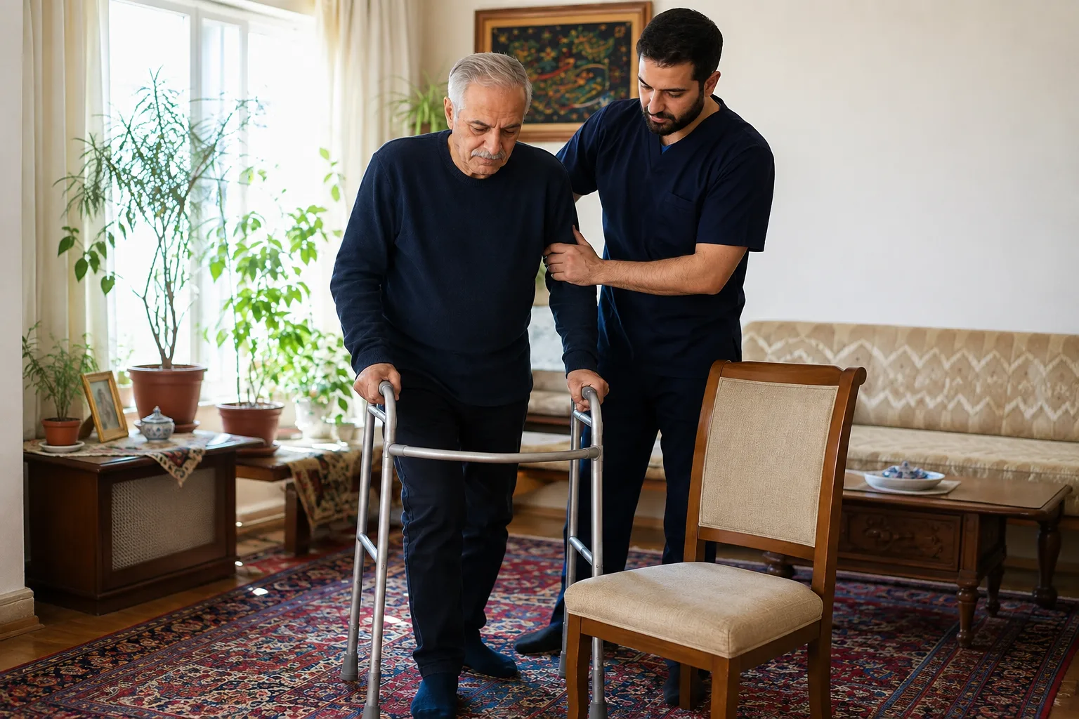 فیزیوتراپی بعد از سکته مغزی