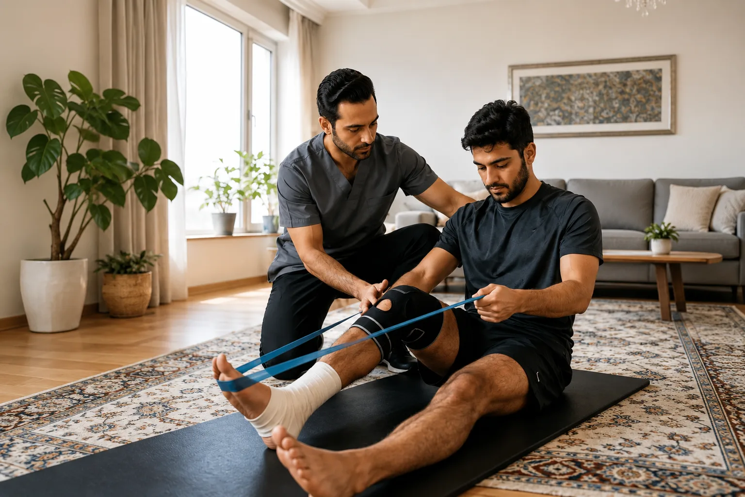 فیزیوتراپی آسیب ورزشی